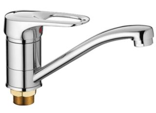 Смеситель для кухни Haiba HB4504-2 хром